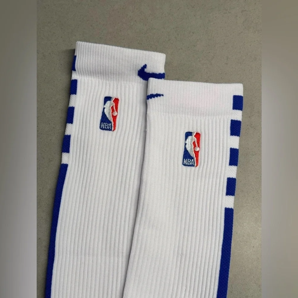 Nike Elite NBA Basketball Over Knee High Socks L choose RED/BLACK/BLUE